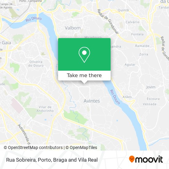 Rua Sobreira map