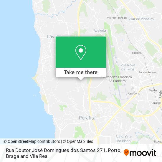 Rua Doutor José Domingues dos Santos 271 mapa