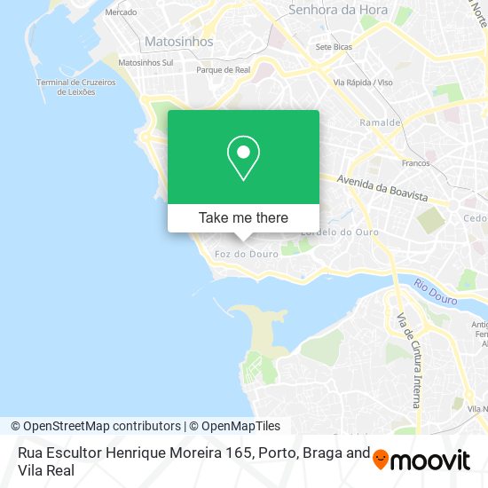 Rua Escultor Henrique Moreira 165 map
