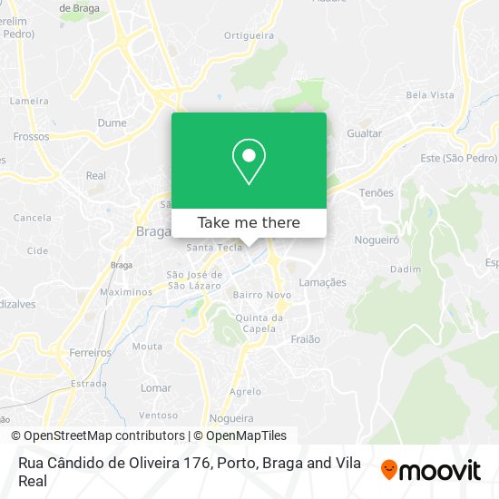 Rua Cândido de Oliveira 176 map
