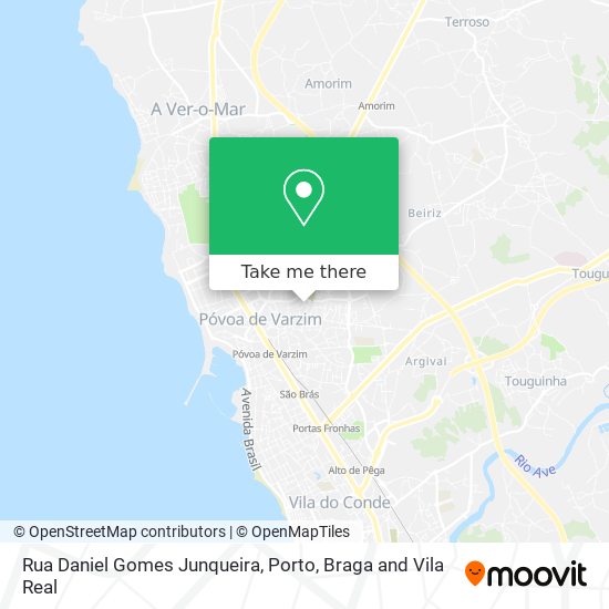 Rua Daniel Gomes Junqueira mapa
