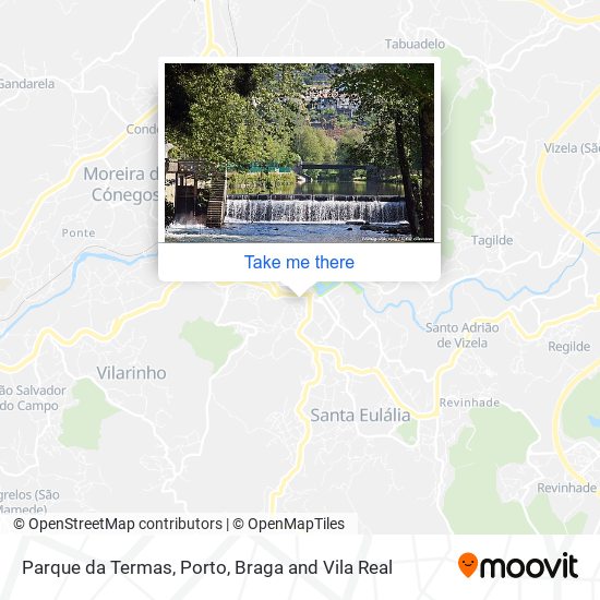 Parque da Termas map