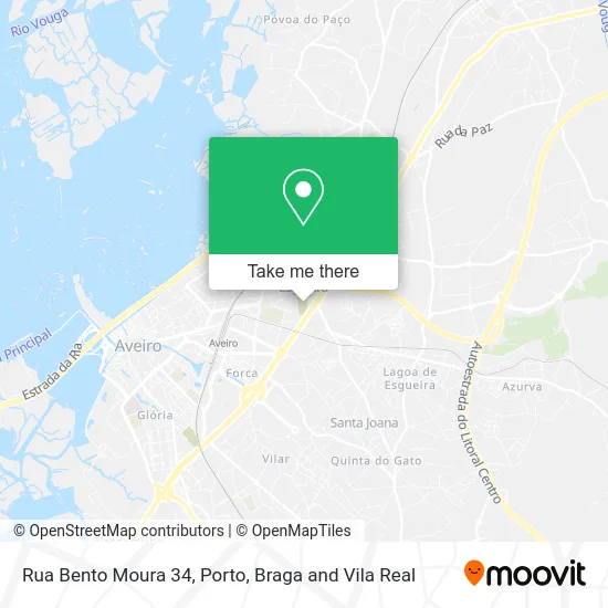 Rua Bento Moura 34 map