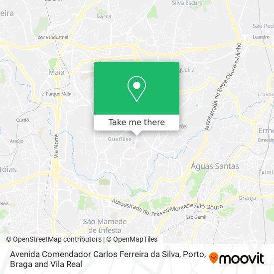 Avenida Comendador Carlos Ferreira da Silva map
