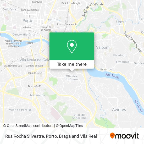 Rua Rocha Silvestre map