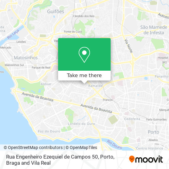 Rua Engenheiro Ezequiel de Campos 50 mapa