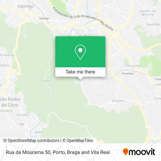 Rua da Mourama 50 map