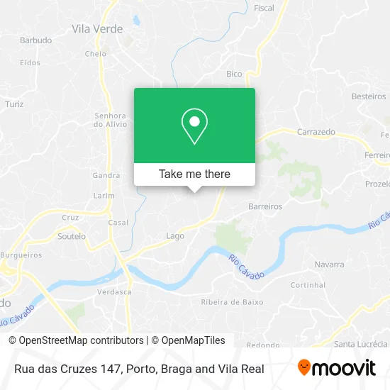 Rua das Cruzes 147 map