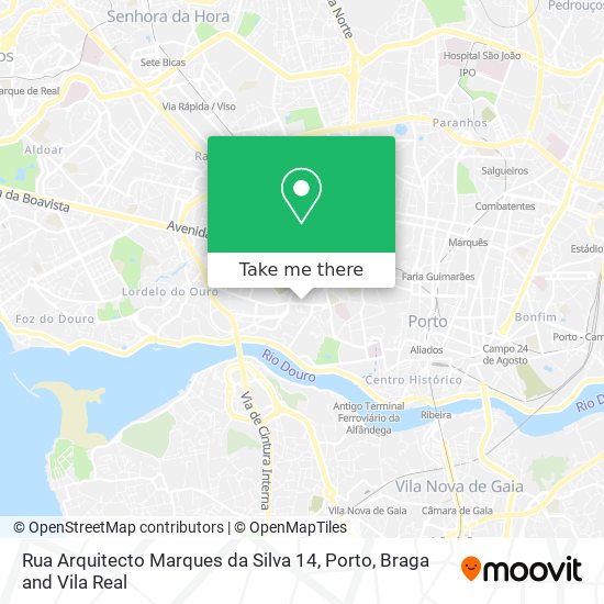 Rua Arquitecto Marques da Silva 14 map
