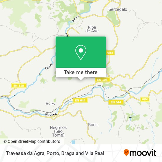 Travessa da Agra map