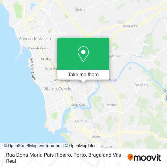 Rua Dona Maria Pais Ribeiro map