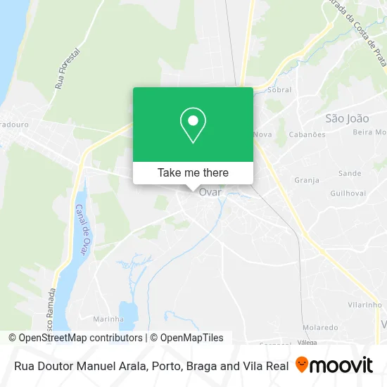 Rua Doutor Manuel Arala map