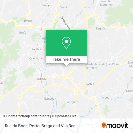 Rua da Boca map