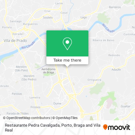 Restaurante Pedra Cavalgada map