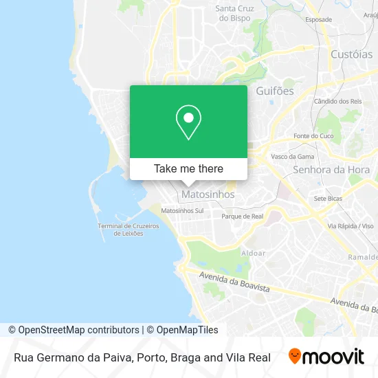 Rua Germano da Paiva map