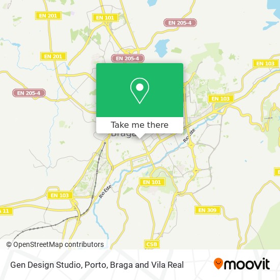 Gen Design Studio map