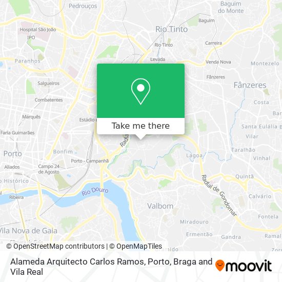 Alameda Arquitecto Carlos Ramos map