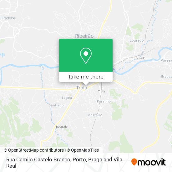 Rua Camilo Castelo Branco map