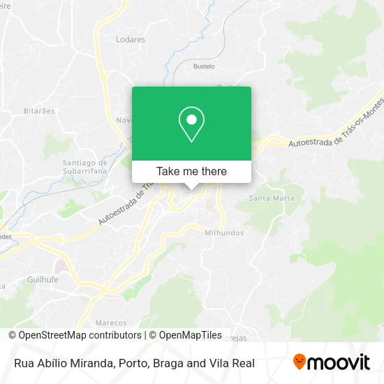 Rua Abílio Miranda map
