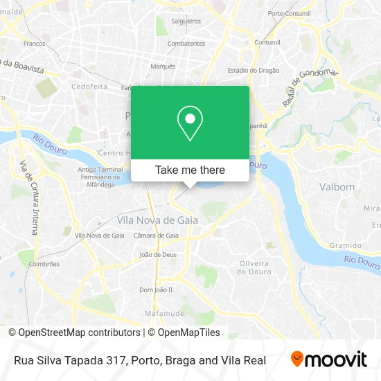 Rua Silva Tapada 317 map