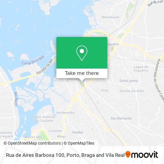 Rua de Aires Barbosa 100 map