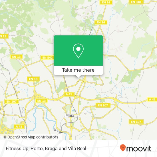 Fitness Up map