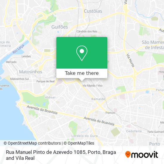 Rua Manuel Pinto de Azevedo 1085 map