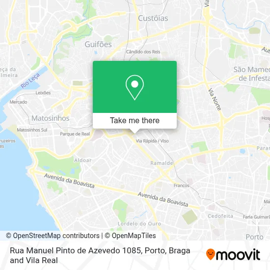Rua Manuel Pinto de Azevedo 1085 map