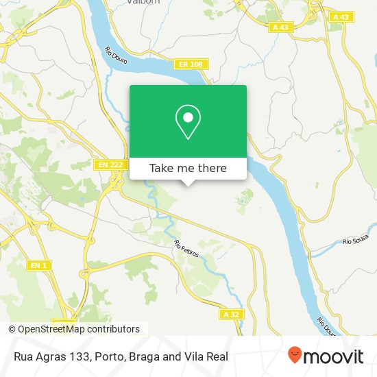 Rua Agras 133 map