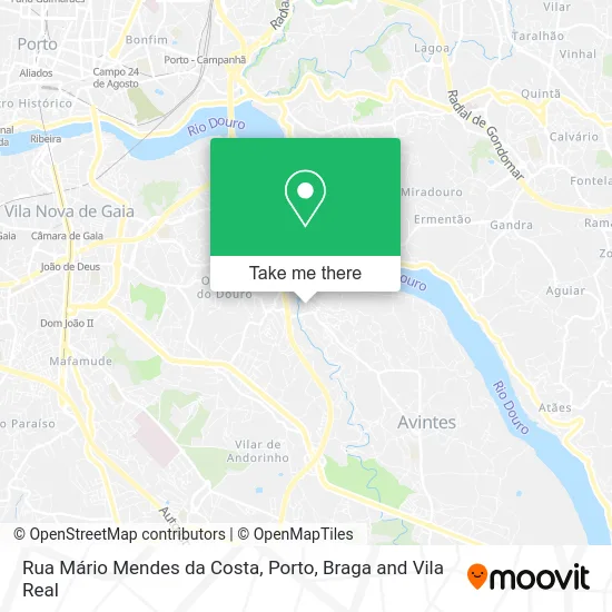 Rua Mário Mendes da Costa map