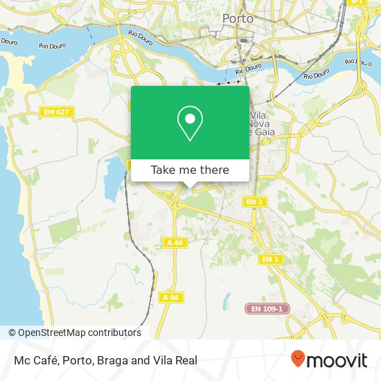 Mc Café map