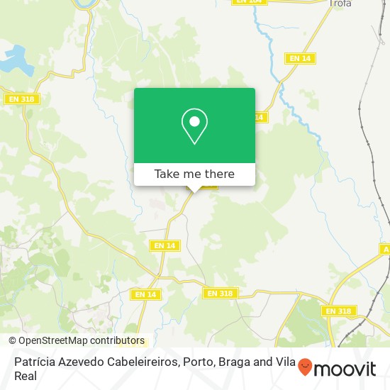 Patrícia Azevedo Cabeleireiros map