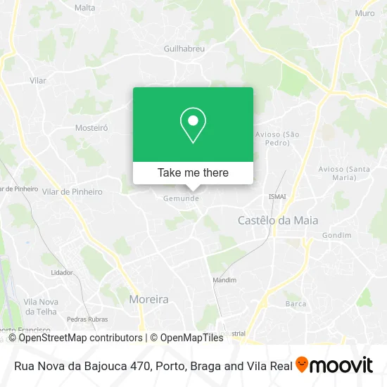 Rua Nova da Bajouca 470 map