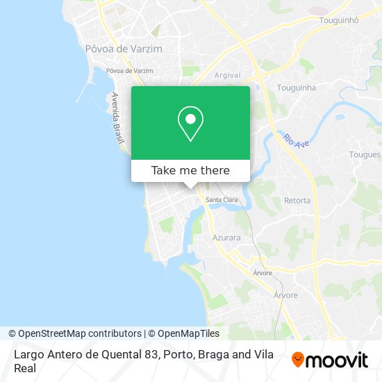Largo Antero de Quental 83 map