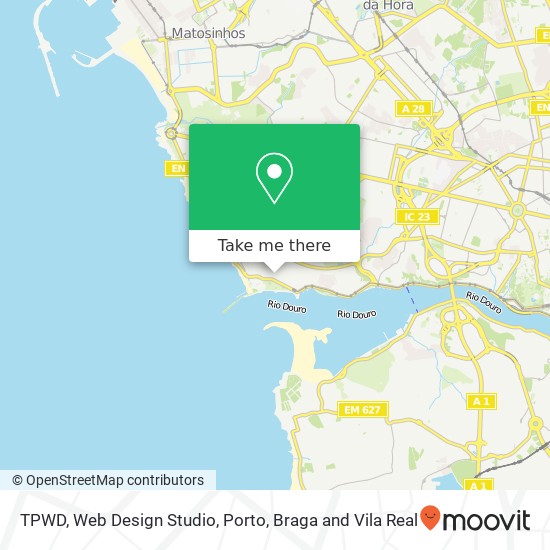 TPWD, Web Design Studio map