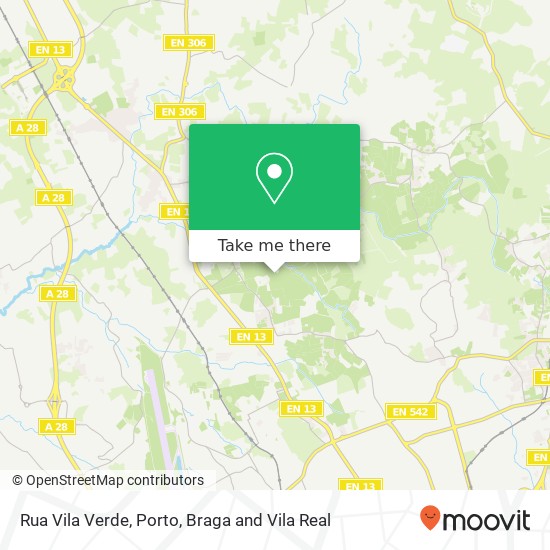 Rua Vila Verde map