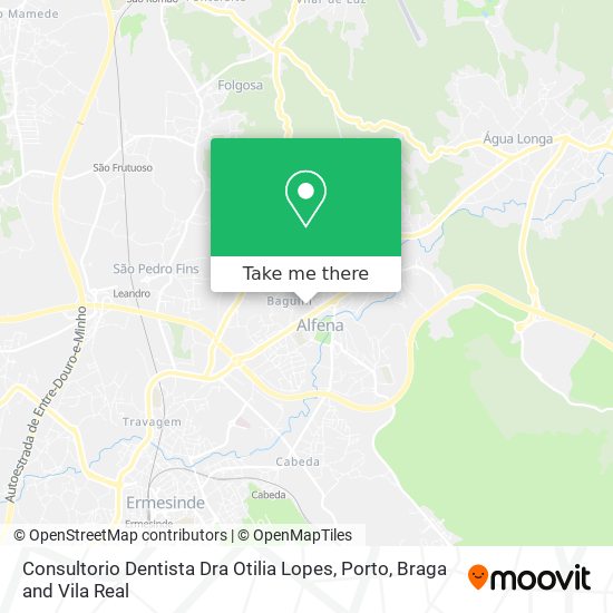 Consultorio Dentista Dra Otilia Lopes map