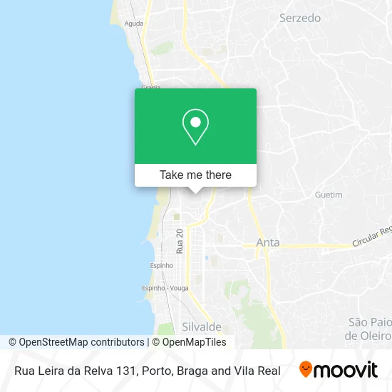 Rua Leira da Relva 131 map