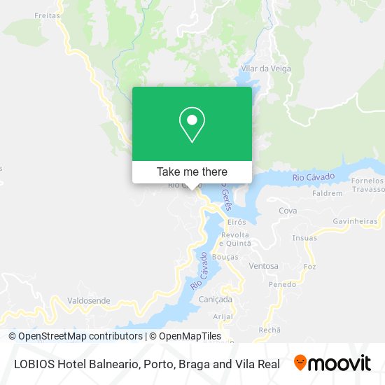 LOBIOS Hotel  Balneario map