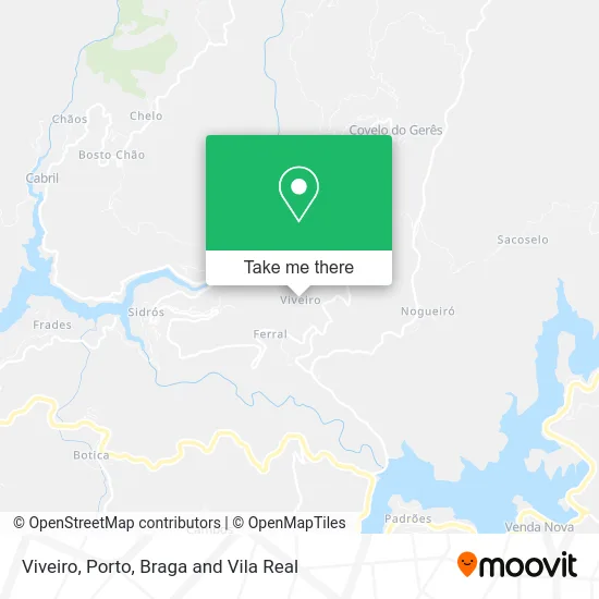 Viveiro map