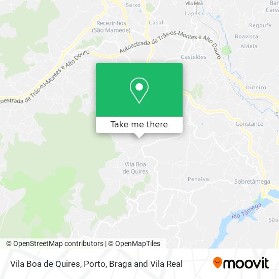 Vila Boa de Quires map