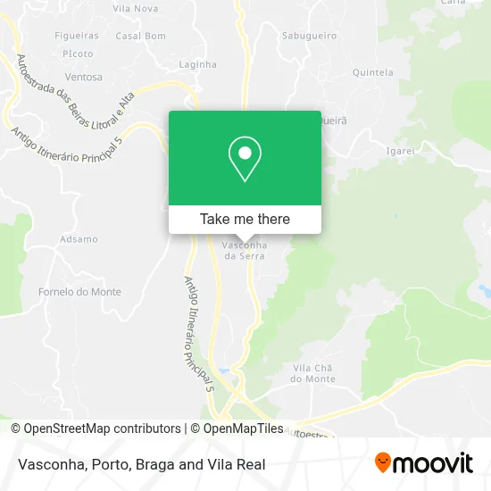 Vasconha map
