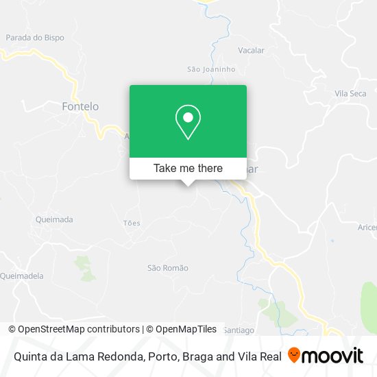 Quinta da Lama Redonda mapa
