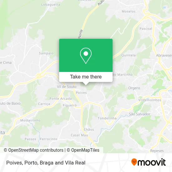 Poives map