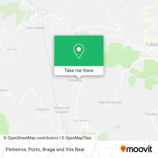 Pinheiros map