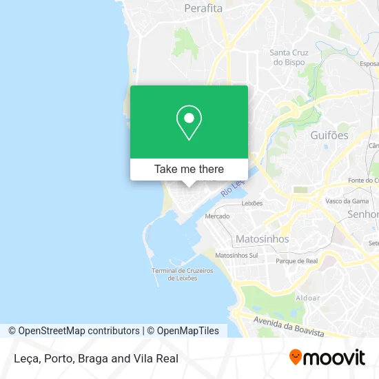 Leça map
