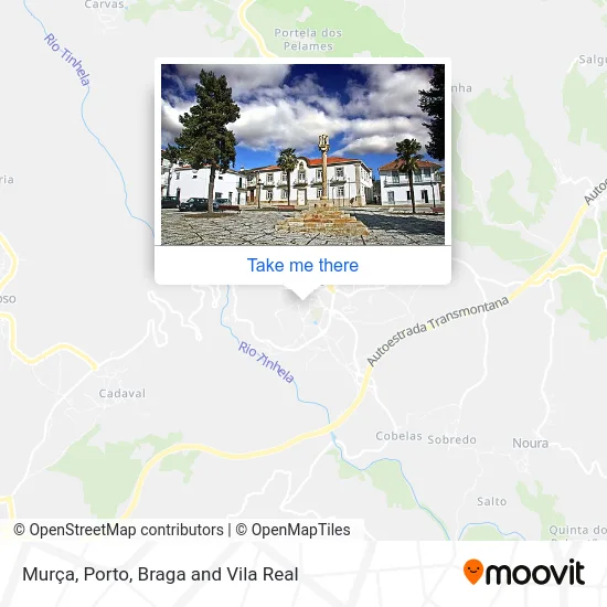 Murça map