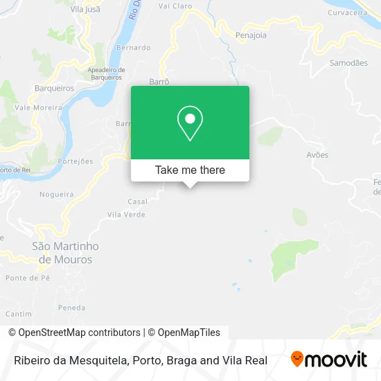 Ribeiro da Mesquitela map