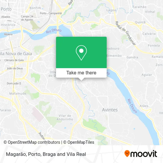 Magarão map