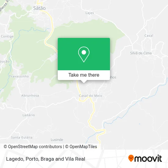 Lagedo map